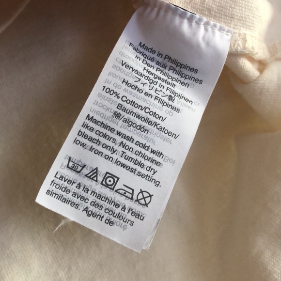 Madewell Abstract Graphic Cropped Tee - Picture 4 of 4